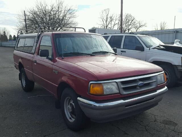 1FTCR10A1VUB46148 - 1997 FORD RANGER RED photo 1