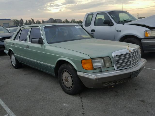 WDBCA35E5LA507537 - 1990 MERCEDES-BENZ 420 SEL GREEN photo 1