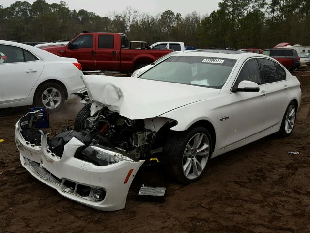 WBA5B1C51GG550996 - 2016 BMW 535 I WHITE photo 2