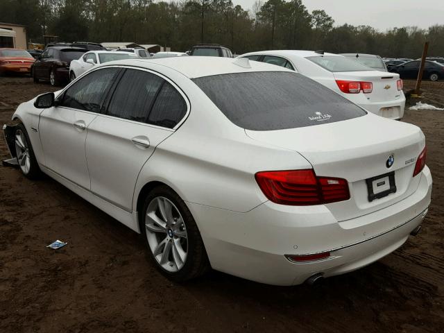 WBA5B1C51GG550996 - 2016 BMW 535 I WHITE photo 3
