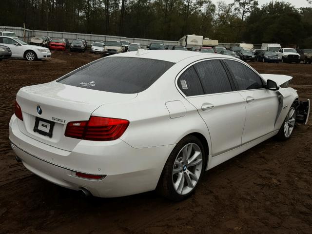 WBA5B1C51GG550996 - 2016 BMW 535 I WHITE photo 4