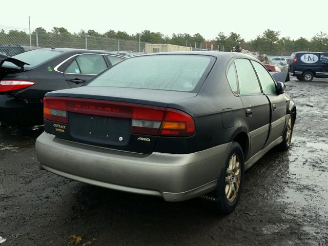 4S3BE6865Y7209632 - 2000 SUBARU LEGACY OUT BLACK photo 4