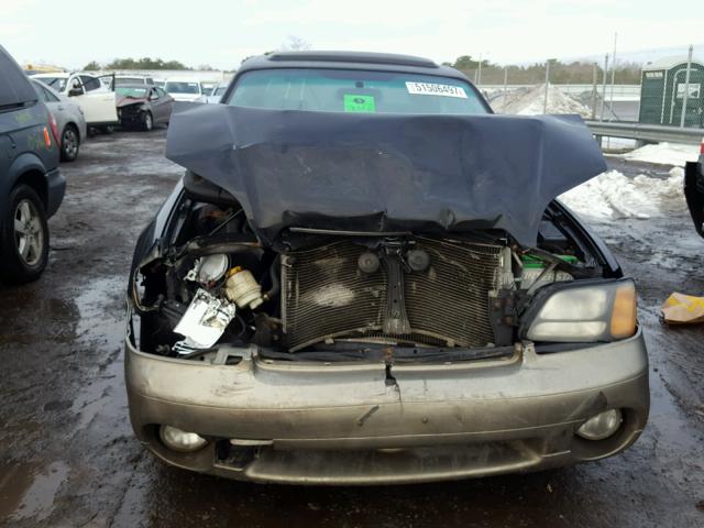 4S3BE6865Y7209632 - 2000 SUBARU LEGACY OUT BLACK photo 7