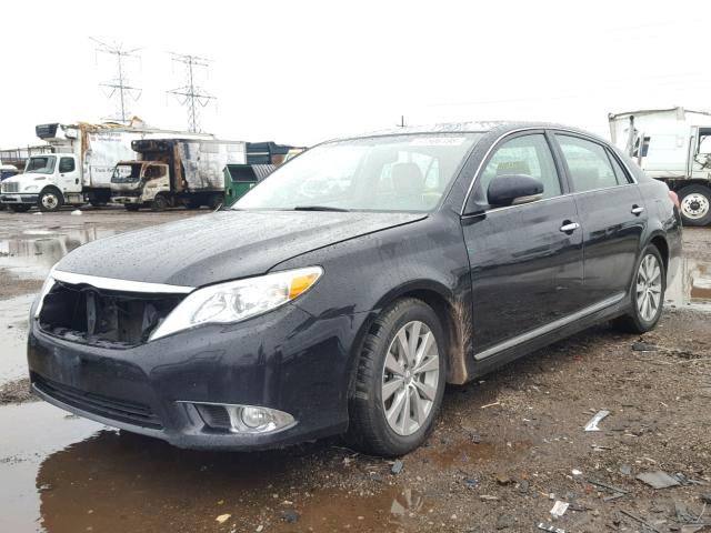 4T1BK3DB5BU383828 - 2011 TOYOTA AVALON BAS BLACK photo 2