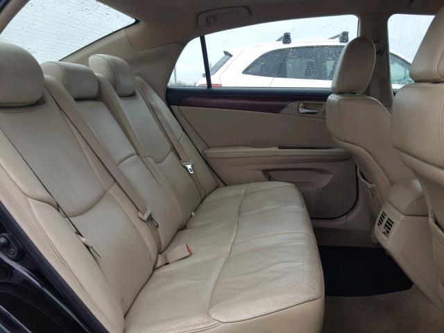 4T1BK3DB5BU383828 - 2011 TOYOTA AVALON BAS BLACK photo 6