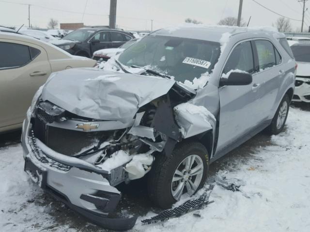 2GNALBEK6D6354272 - 2013 CHEVROLET EQUINOX LS SILVER photo 2