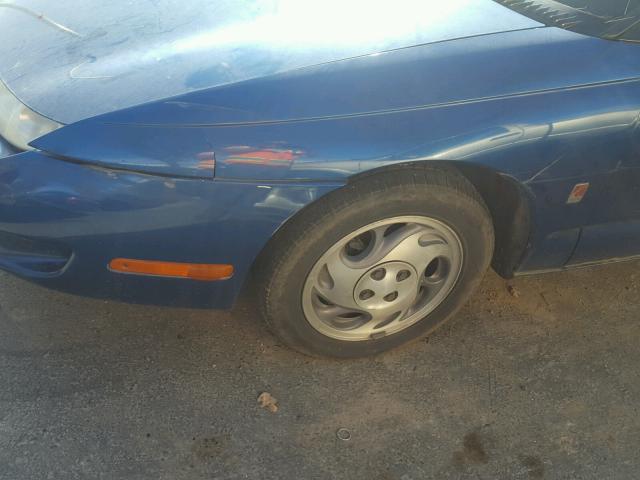 1G8ZN1285YZ165416 - 2000 SATURN SC1 BLUE photo 9