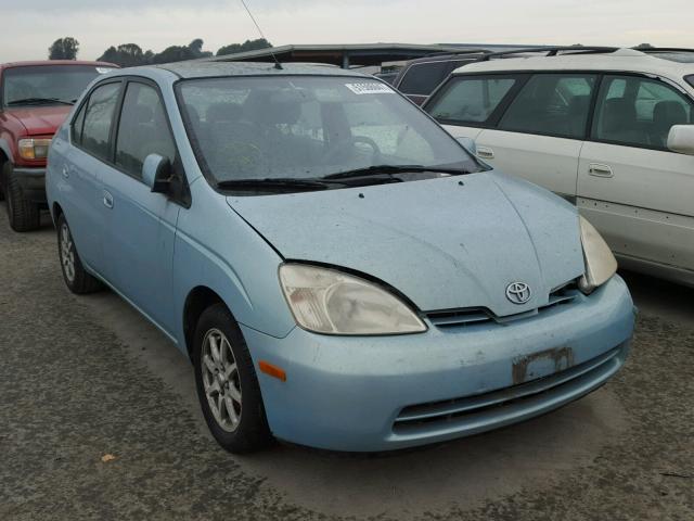 JT2BK18U820051385 - 2002 TOYOTA PRIUS BLUE photo 1