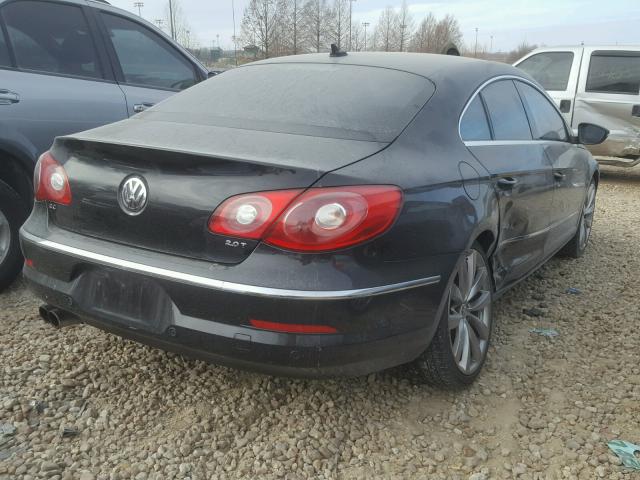 WVWHL73C19E553586 - 2009 VOLKSWAGEN CC LUXURY BLACK photo 4