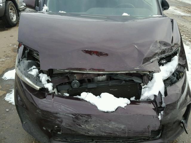 JTLZE4FE2CJ005089 - 2012 TOYOTA SCION XB 紫色 照片 7