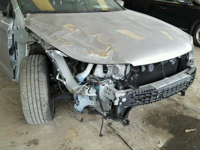 1HGCR2F59DA265972 - 2013 HONDA ACCORD SPO SILVER photo 9