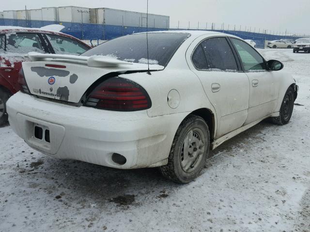 1G2NF52E24C185445 - 2004 PONTIAC GRAND AM S Սպիտակ լուսանկար 4