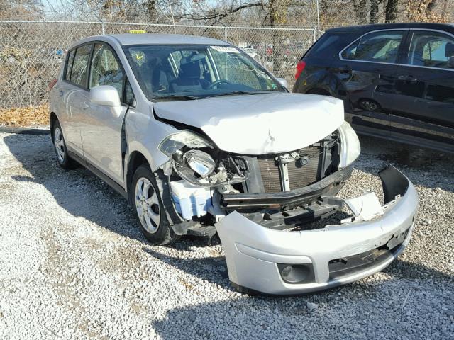 3N1BC13E88L455838 - 2008 NISSAN VERSA S SILVER photo 1