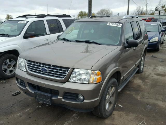 1FMZU75K13UB51338 - 2003 FORD EXPLORER L BROWN photo 2