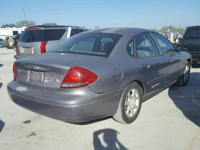 1FAFP56U76A230446 - 2006 FORD TAURUS SEL GRAY photo 4