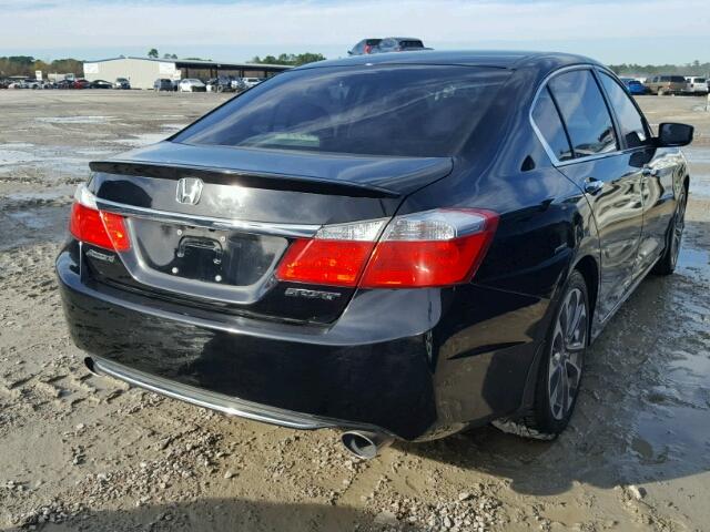 1HGCR2F5XEA064745 - 2014 HONDA ACCORD SPO BLACK photo 4