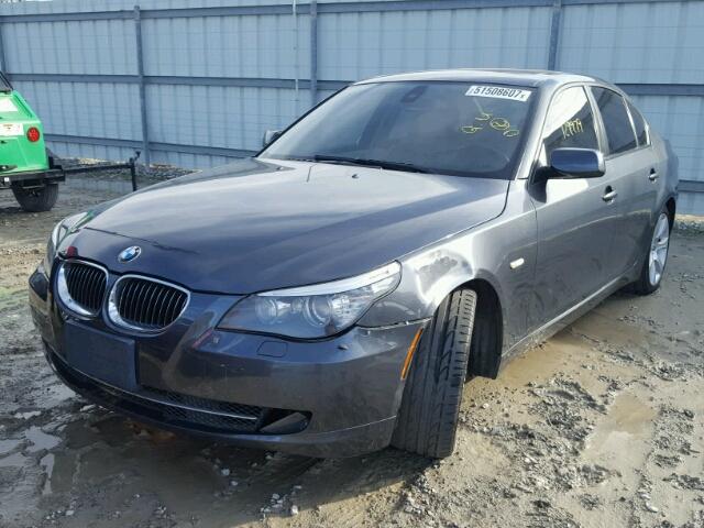WBANW1C57AC165848 - 2010 BMW 535 I GRAY photo 2