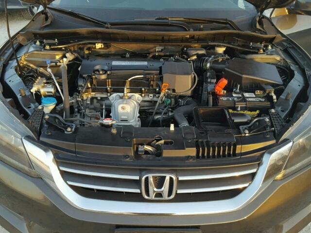 1HGCR2F79EA051048 - 2014 HONDA ACCORD EX GRAY photo 7