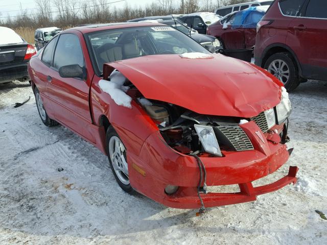 3G2JB12F35S136262 - 2005 PONTIAC SUNFIRE RED photo 1