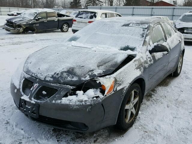 1G2ZG578664210409 - 2006 PONTIAC G6 SE1 GRAY photo 2