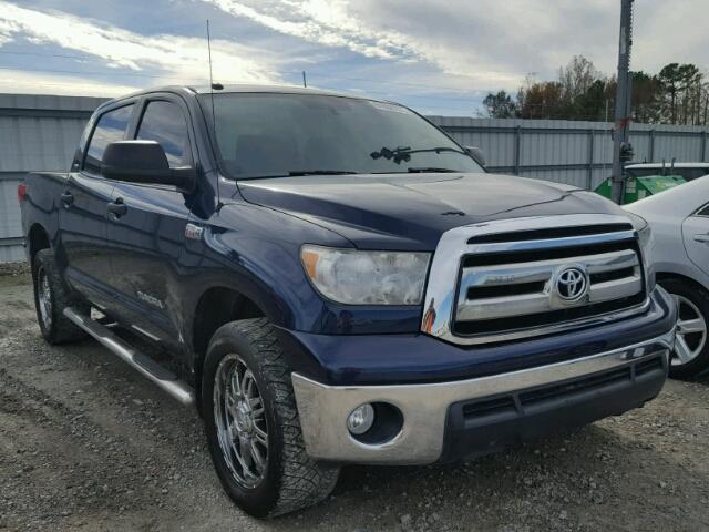 5TFDW5F16DX293512 - 2013 TOYOTA TUNDRA CRE BLUE photo 1