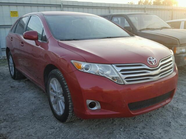 4T3ZA3BB8CU058569 - 2012 TOYOTA VENZA LE RED photo 1