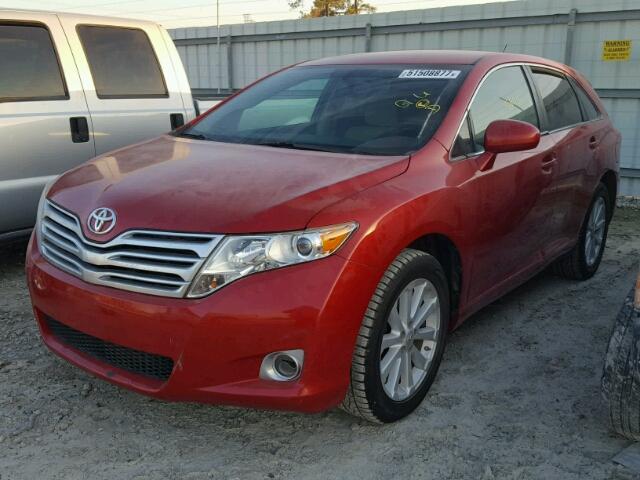 4T3ZA3BB8CU058569 - 2012 TOYOTA VENZA LE RED photo 2