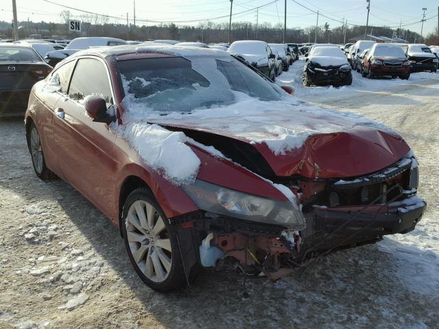 1HGCS22818A008198 - 2008 HONDA ACCORD EXL RED photo 1