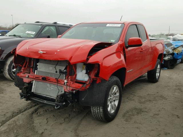 1GTH6CE3XG1393869 - 2016 GMC CANYON SLE RED photo 2