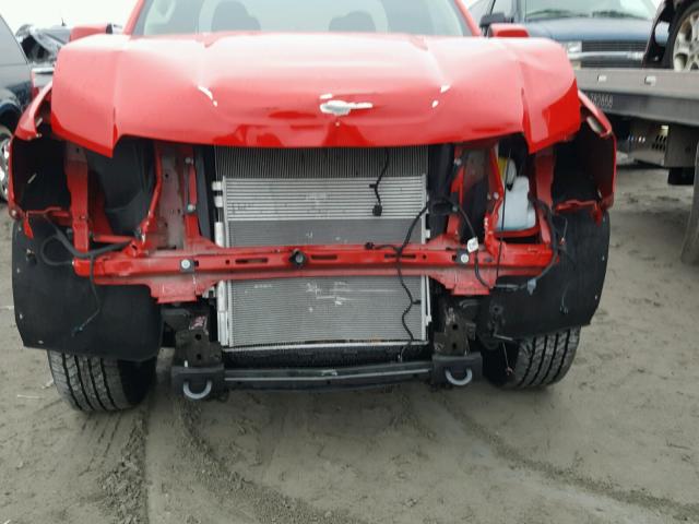 1GTH6CE3XG1393869 - 2016 GMC CANYON SLE RED photo 9