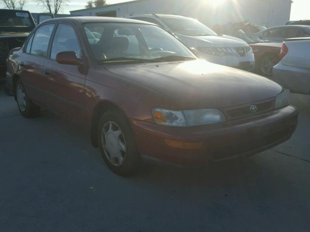 1NXBB02E7TZ360063 - 1996 TOYOTA COROLLA DX RED photo 1