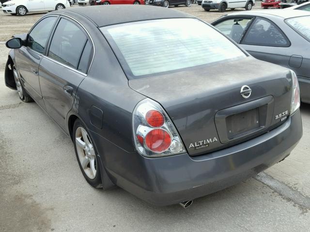 1N4BL11D46C146678 - 2006 NISSAN ALTIMA SE GRAY photo 3