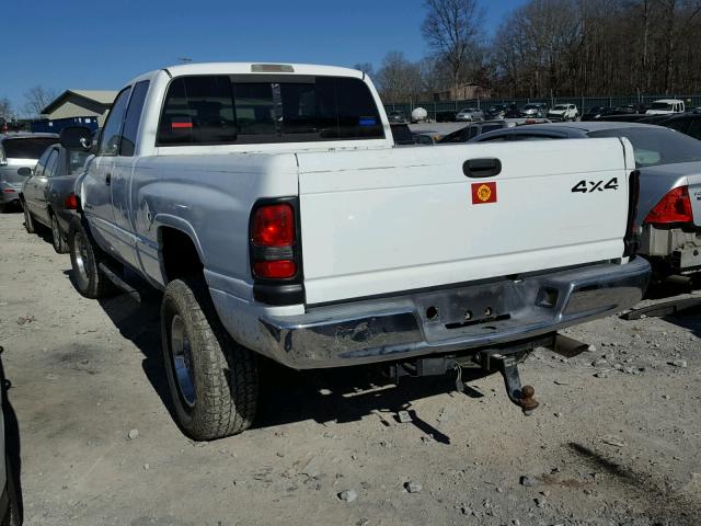 1B7HF13Z21J542844 - 2001 DODGE RAM 1500 WHITE photo 3