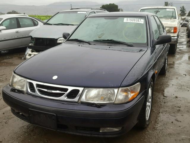 YS3DD55H3Y2029826 - 2000 SAAB 9-3 BLUE photo 2