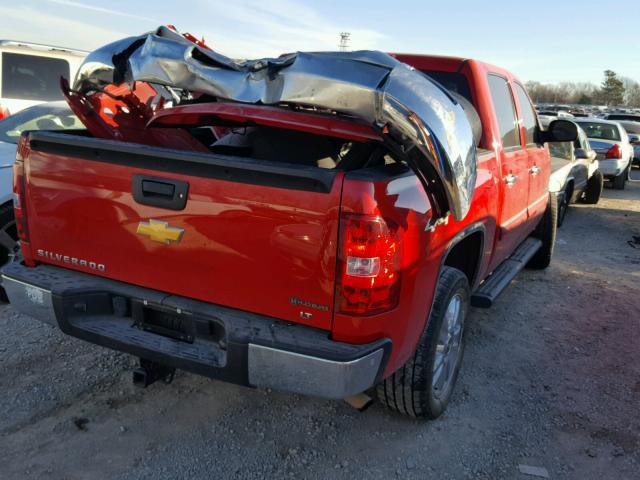 3GCPKSE76CG297415 - 2012 CHEVROLET SILVERADO RED photo 4