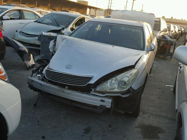 JTHBA30G965154897 - 2006 LEXUS ES 330 SILVER photo 2