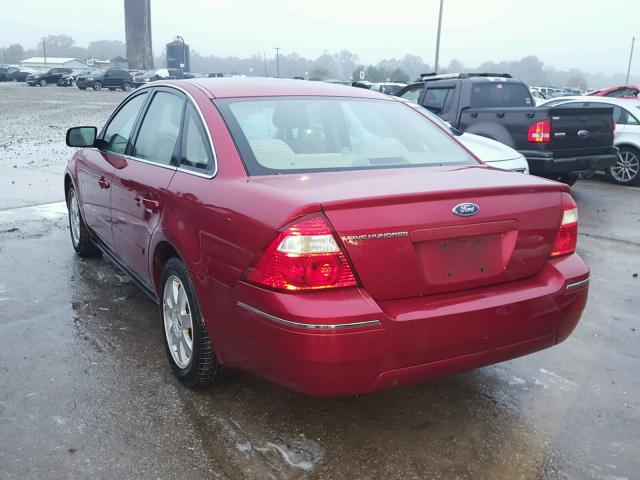 1FAHP23116G133872 - 2006 FORD FIVE HUNDR RED photo 3