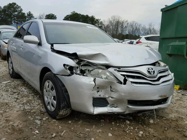 4T1BF3EK3AU516152 - 2010 TOYOTA CAMRY BASE SILVER photo 1