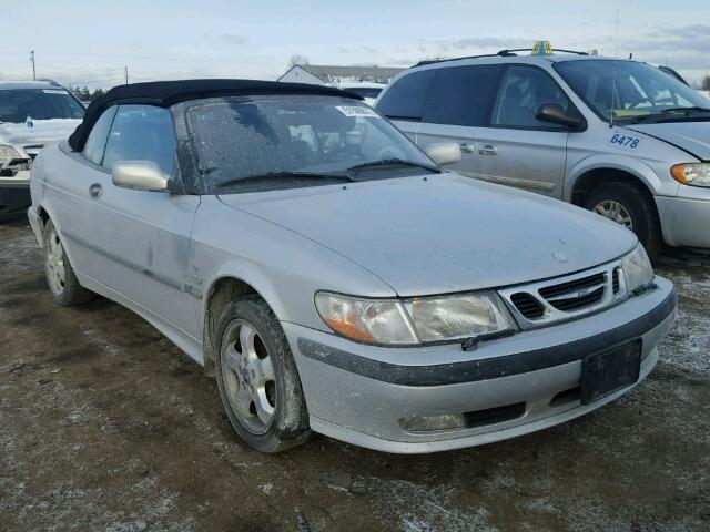 YS3DF78K517001340 - 2001 SAAB 9-3 SE SILVER photo 1