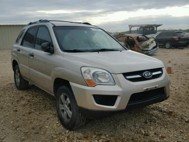 KNDJF724697635353 - 2009 KIA SPORTAGE L GOLD photo 1