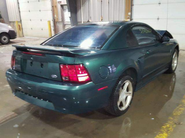 1FAFP40421F244186 - 2001 FORD MUSTANG GREEN photo 4