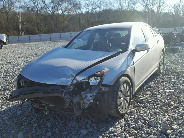 1HGCP2F33AA120667 - 2010 HONDA ACCORD LX SILVER photo 2