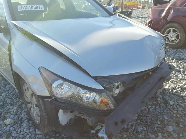 1HGCP2F33AA120667 - 2010 HONDA ACCORD LX SILVER photo 9