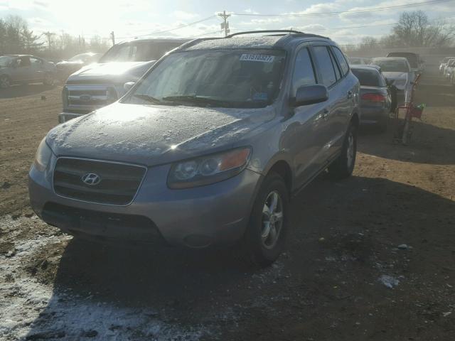 5NMSG13D47H028726 - 2007 HYUNDAI SANTA FE G GRAY photo 2