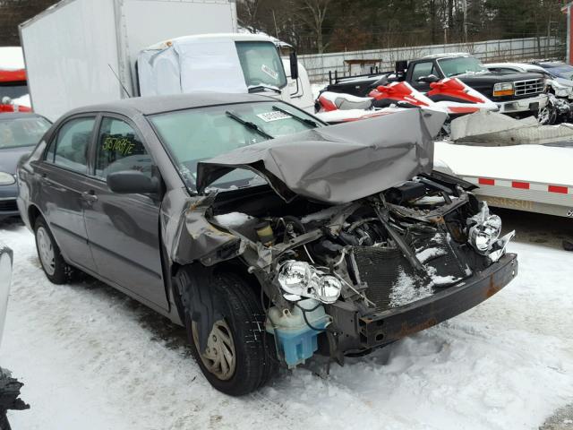 2T1BR32E63C041462 - 2003 TOYOTA COROLLA CE GRAY photo 1