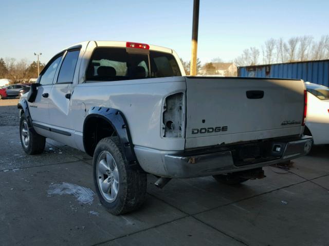 1D7HU18D74S620669 - 2004 DODGE RAM 1500 S WHITE photo 3