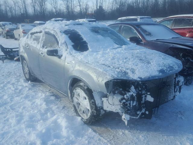 1B3LC46K78N628738 - 2008 DODGE AVENGER SE SILVER photo 1