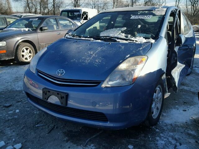 JTDKB20U077091161 - 2007 TOYOTA PRIUS BLUE photo 2