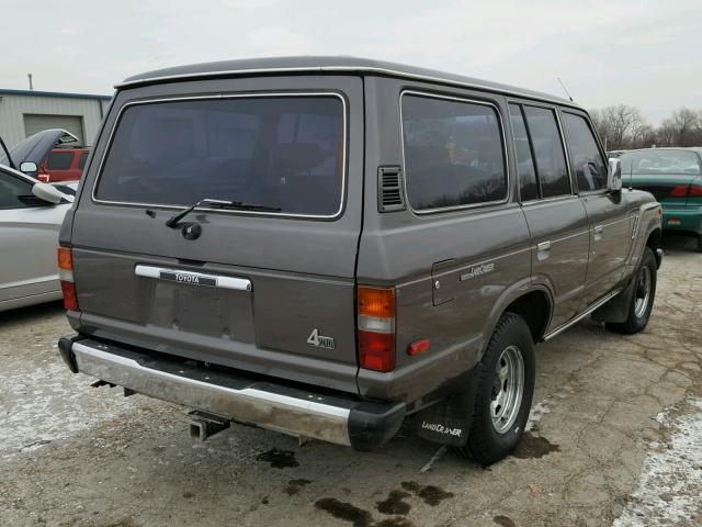 JT3FJ62G4L1117796 - 1990 TOYOTA LAND CRUIS GRAY photo 4