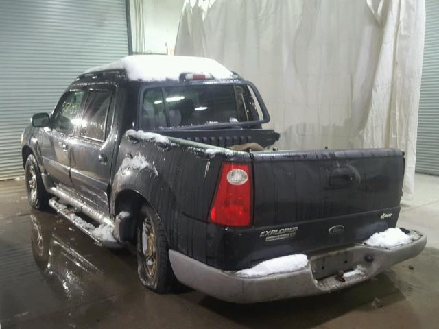 1FMZU77E23UB50044 - 2003 FORD EXPLORER S BLACK photo 3